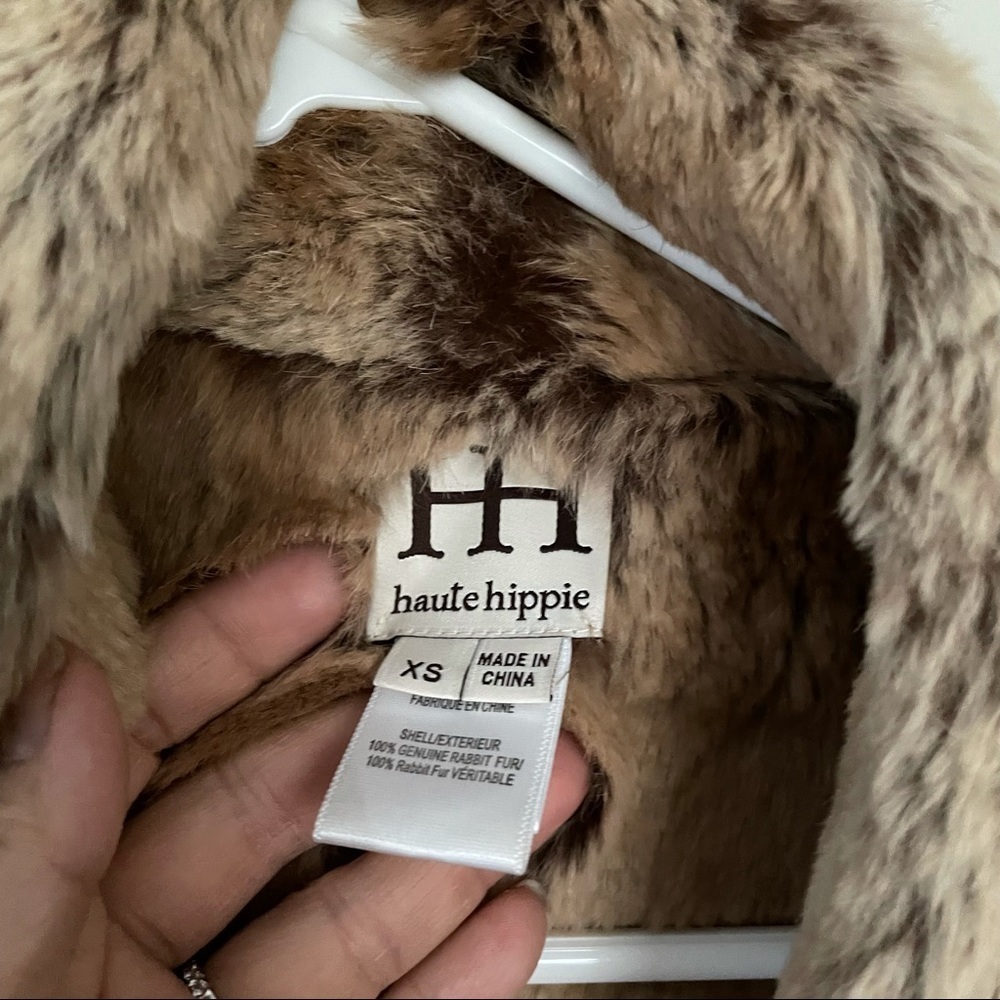 Haute Hippie Rabbit Fur Vest - Picture 7 of 14